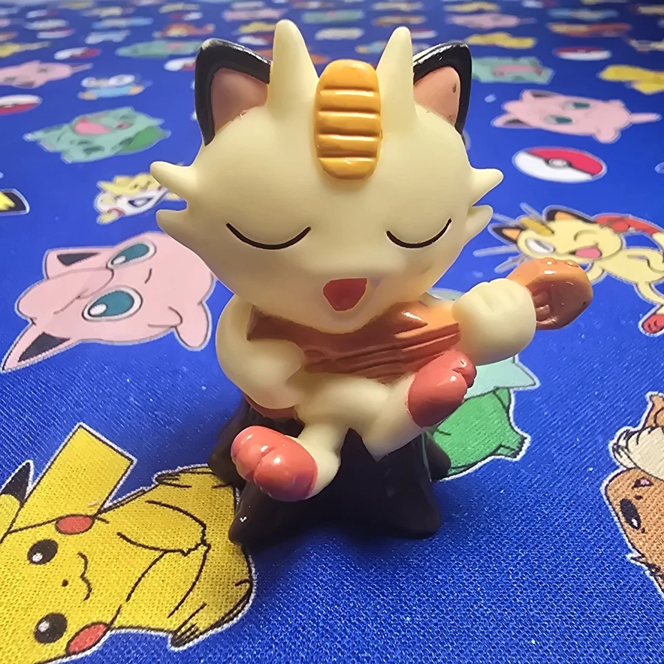 Pokemon Meowth Figura Finger Puppet 1999 Nintendo Bandai PVC De Colección Japón EE. UU. Foto 1 de 4