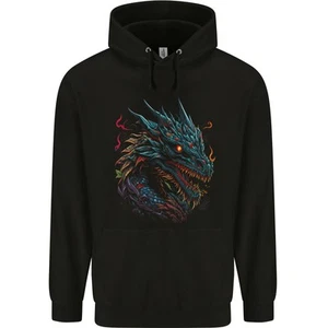 Mythical Dragon Fantasy Childrens Kids Hoodie - Picture 1 of 3