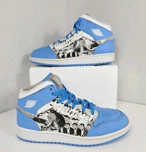 Nike Air Jordan 1 Mid GS Sneaker School Game Winner Damen 8 Jugendliche 7 DR6492-100 - Bild 1 von 20