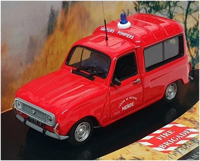 Vitesse 1/43 Scale VCC087 - Renault 4 F4 Fire Van (Mende) - Red - Image 1 of 4