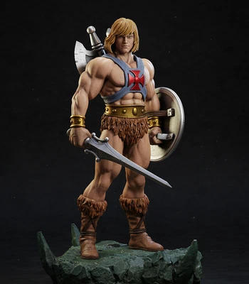¡Kit modelo estatua escultura resina He Man opciones de tamaño! Sin pintar/sin montar Foto 1 de 4