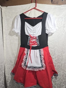 Grajtcin Womens October Fest Costume Large Red - Picture 1 of 5