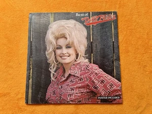 Dolly Parton - Best Of Dolly Parton - 1975 Greatest Hits LP/Rare Poster!  - Picture 1 of 2