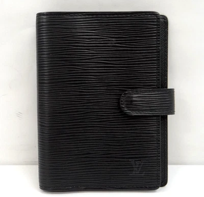 Cubierta para cuaderno LOUIS VUITTON Epi Agenda PM Day Planner negra 11220222100 2 Foto 1 de 4