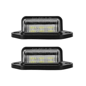 2Pcs Super Brightness 6-LED Number License Plate Light Step/Door Light Lamp C - Picture 1 of 11