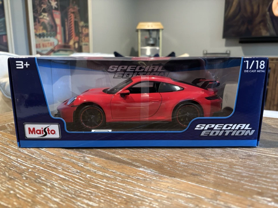 Maisto Porsche 911 GT3 | Nuevo en caja | Rojo 1:18 Foto 1 de 1