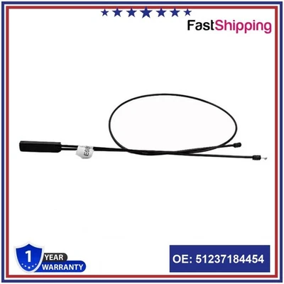 Cable de liberación del capó del motor para BMW E60 E61 525i 528i 530i 535i 530xi 545i 550i Foto 1 de 4