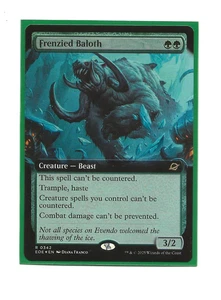 FRENZIED BALOTH Borderless FOIL EoE Magic English MTG - Imagen 1 de 1