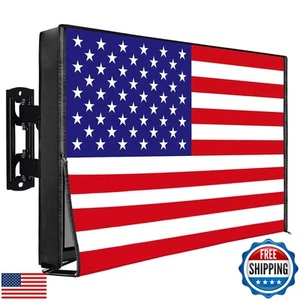 IC ICLOVER Outdoor TV Cover 32 Inch, 600D Heavy Duty 4 Season Weatherproof TV - Picture 1 of 5