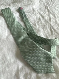 Vineyard Vines Boy’s Whale Silk Tie in Pale GN/BLU & Bonus Brooks Bros Pink Tie! - Picture 1 of 8