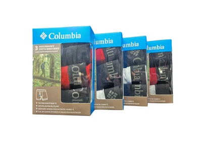 Paquete de 3 boxer Columbia Performance para hombre confort elástico enfriamiento S M L XL XXL NUEVO Foto 1 de 4