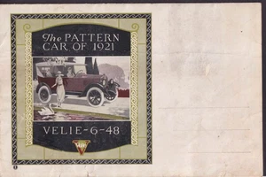Velie 6-48 L'auto modello del 1921 vendita brochure mailer - Foto 1 di 1