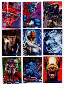 1995 FLAIR MARVEL ANNUAL (150) CARD BASE SET NM/MINT ALL CARDS IN PENNYSLEEVES - Picture 1 of 17