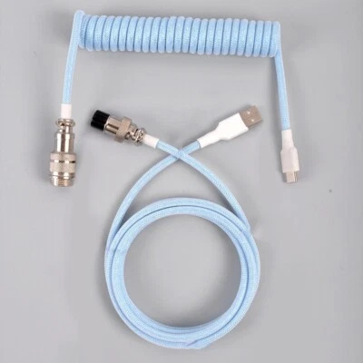 Pour Connecteur Aviateur Compatible Spirale Type C USB Cable de Donn??es Soluti - Photo 1/4