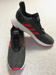 Adidas Cloudfoam Ortholite Black Active Red Running Shoes Mens 7 Sneakers G28902 - Picture 1 of 14