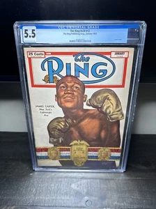 CGC 5.5 The Ring Magazine -James Carter-January 1952 - Picture 1 of 1