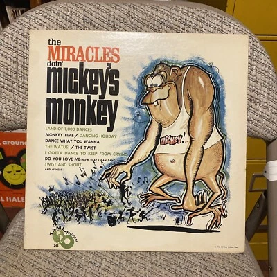 The Miracles Doin' Mickey's Monkey - Vinyl LP OG Mono 1963 Tamla Motown / Tested - Image 1 of 4