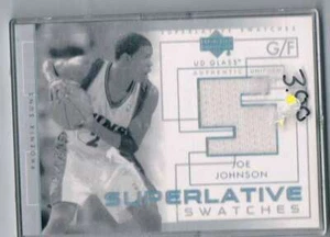 Muestras superlativas de vidrio UD 2003 #SSJJ Joe Johnson MEM - Imagen 1 de 1