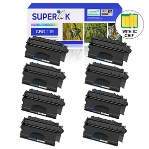 8PK CRG119 Toner Cartridge For Canon i-SENSYS LBP6300dn LBP6310dn LBP6650dn - Photo 1/24