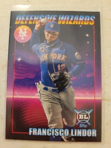 Topps Big Defensive Wizards 2020 Francisco Lindor Mets de Nueva York #DW-5 - Imagen 1 de 1