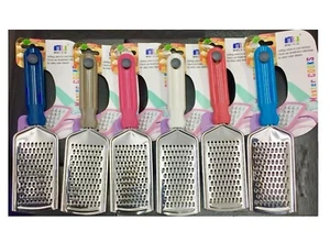 Stainless Steel Grater Nutmeg Spice Lemon Citrus Orange Zester Cheese Ginger uk - Picture 1 of 3