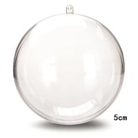 Fillable Clear Hanging Ball Wedding Party Candy Box Ornament Bauble Decor Gift
