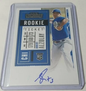 2020 Panini Contenders ADBERT ALZOLAY On-Card Auto Rookie Ticket RC Chicago Cubs - Picture 1 of 4