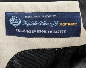loro piana X rag bone Mens Jacket Sport Fabric Tenacity Zelander Khaki US Sz 42R - Picture 1 of 9