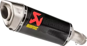 Akrapovic Titanium/Carbon Fiber Slip-On Line Exhaust Muffler S-B10SO16-HZC - Picture 1 of 1