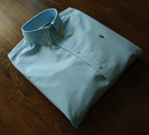 Camisas informales ajustadas para mujer Ralph Lauren talla L azul claro - Imagen 1 de 11