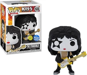BOX DAMAGED Funko POP! KISS: The Starchild - Glow in The Dark -Funko Exclusive - Picture 1 of 4