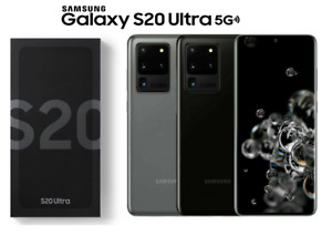 NEW Samsung Galaxy S20 Ultra SM-G988U 12+128GB 5G Unlocked Android SEALED