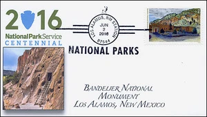 2016, National Parks, Bandelier National Monument, BW, Los Alamos NM, 16-176 - Picture 1 of 1