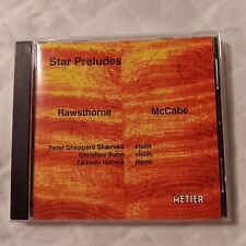 Peter Sheppard Star Preludes: Violin Music - Rawsthorne And Mccabe CD