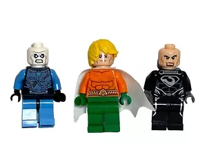 LEGO DC SUPERHEROES MINIFIGURE LOT Mini Fig Aquaman Gen Zod Mr Freeze (1a) - Picture 1 of 3