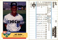 Jeff Garber 1994 Fleer ProCards #365 Card *AutographDen*