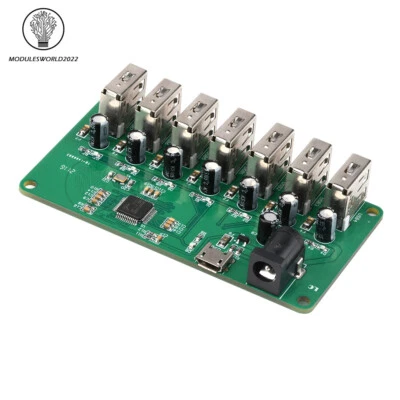 USB 2.0 HUB Module 1 to 7 Port Hub USB Expansion Module MTT Chip 7 USB Interface - Image 1 of 4