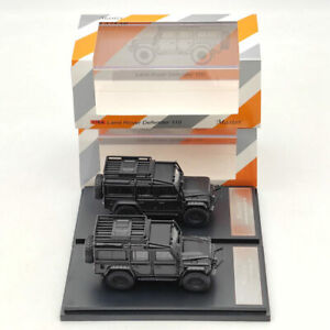 Land Rover Defender 110 Diecast Model Toys Car Gift Collection Black 1:64 Master