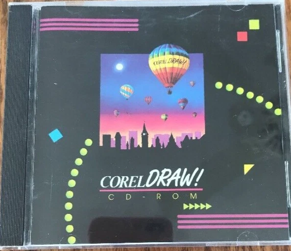 CorelDRAW! CD-ROM-Rare Vintage-SHIPS N 24 HOURS - Image 1 of 4