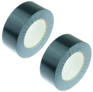 2x Stagetape 0,10€/m STANDARD SCHWARZ 50mm x 50m Gewebeband Gaffa Panzerband - Picture 1 of 3