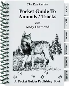 Pocket Guide To Animals / Tracks Book w/ Margin Ruler For Hiking Birding Hunting - Picture 1 of 12