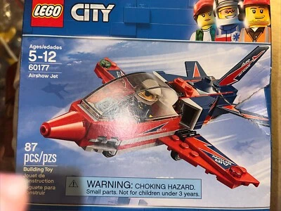 LEGO City Airshow Jet 60177 BRAND NEW * BOX IS Damaged - Изображение 1 из 2