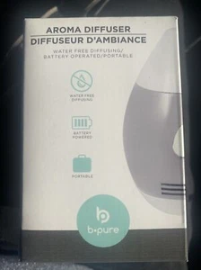 b-pure Portable Mini Aroma Diffuser, Water Free, Battery Operated, New in Box - Picture 1 of 4