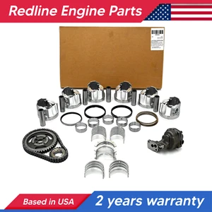 4.3 Engine Rebuild Overhaul Kit FIT 99-02 Chevrolet GMC 4.3L V6 Vortec VIN "W,X" - Picture 1 of 7