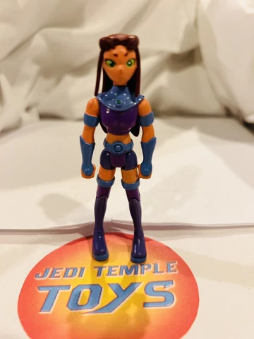 Teen Titans GO! Starfire 3.5 inch Bandai 2003 Figure DC Comics Animated Cover