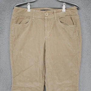 Banana Republic Factory Store Womens Soft Beige Pants Size 8 Flat Front - Picture 1 of 17