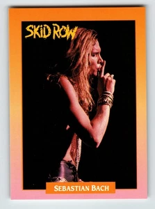 Skid Row Sebastian Bach 1991 Rockcards Brockum #285 - Bild 1 von 2