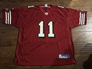 San Francisco 49ers Alex Smith #11 Jersey Reebok Size 52 Vintage - Picture 1 of 10