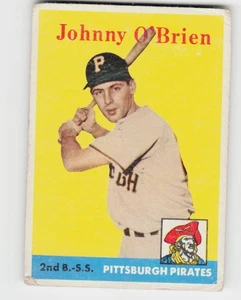 1958 Topps #426 Johnny O'Brien - Imagen 1 de 2