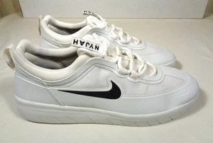 Nike SB Nyjah Free 2.0 Herren Größe 7,5 Summit weiß niedrig Turnschuhe sportlich ~ NEU - Bild 1 von 18